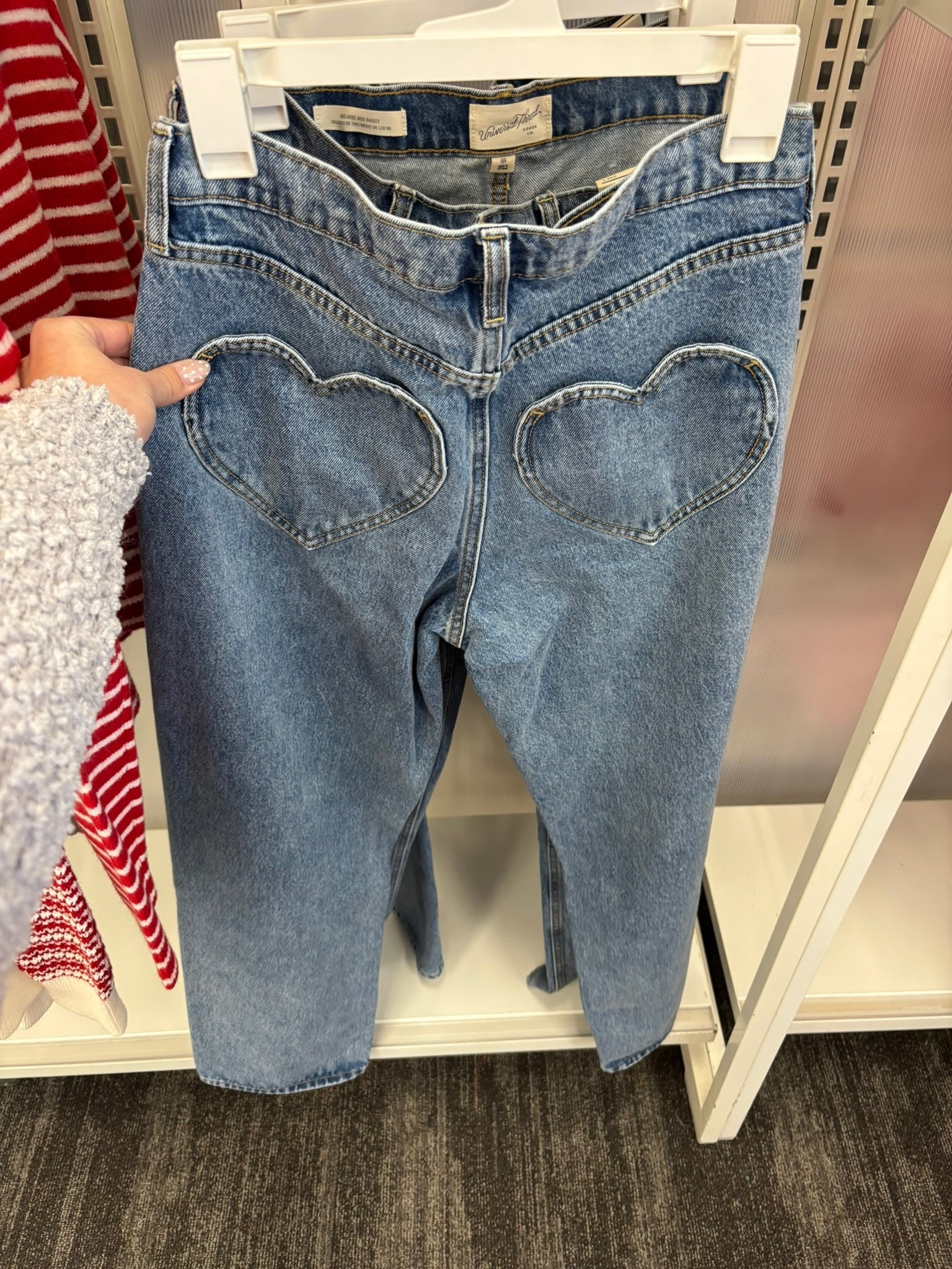 Ooh these heart jeans from @target!!😍😍 pair these jeans with a red sweater or a Valentine’s Day top!!!

Valentine, galentine, jeans, pants

#LTKValentine #LTKSeasonal #LTKMidsize