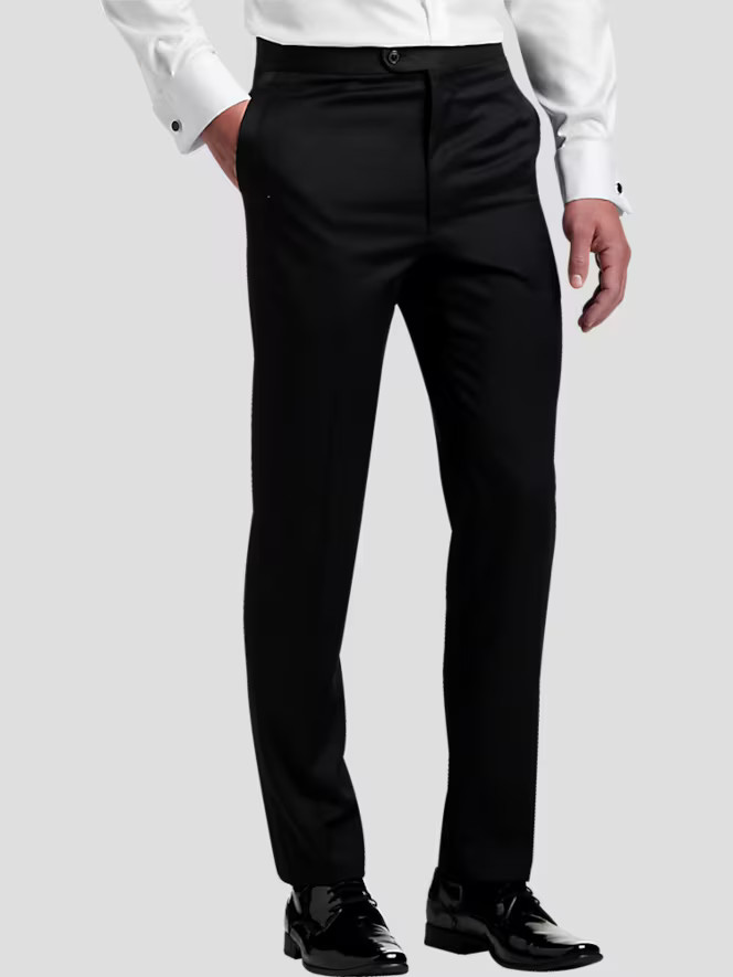 Joseph Abboud Modern Fit Wool Tuxedo Pants | Tuxedo Pants | Men's Wearhouse | The Men's Wearhouse