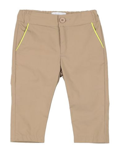 Bikkembergs Infant Boy Pants Khaki Size 9 Cotton, Elastic fibres | YOOX (US)