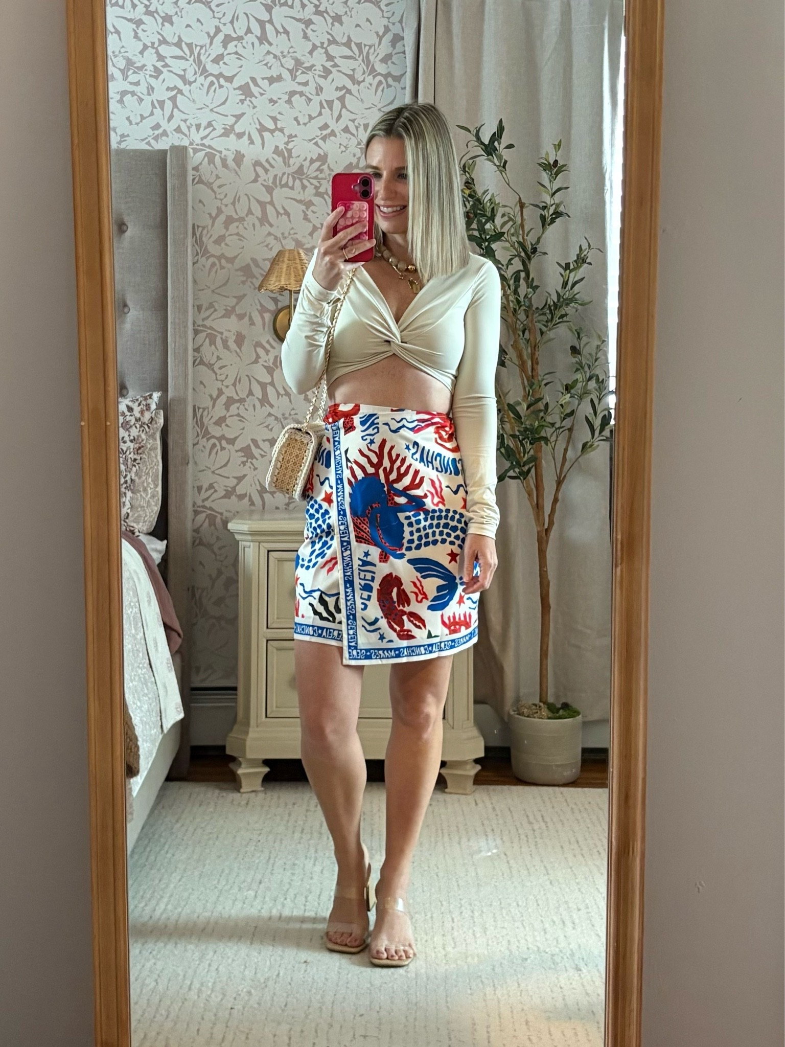 Mermaid wrap skirt! Cute resortwear outfit! Great for vacation. Can be worn with a tee too!

#LTKootd #LTKPetite #LTKSaleAlert