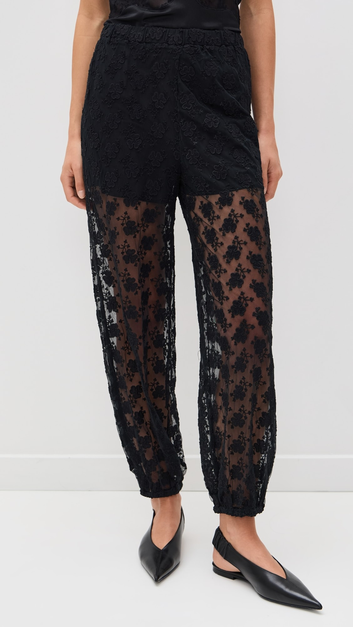Finn Embroidered Mesh Bubble Pants | Shopbop