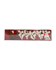 72in Wool Santa Sleigh With Reindeers Garland | TJ Maxx