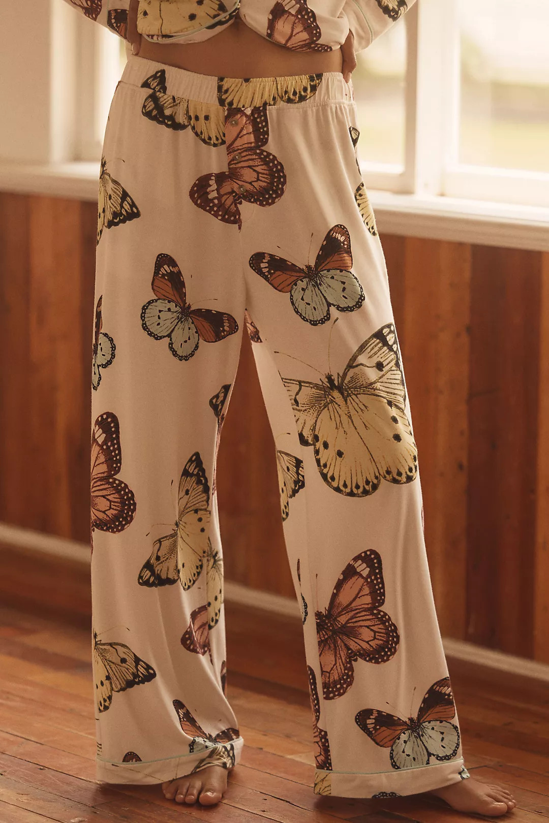 The LyreBird ModaLuxe Long-Sleeve Pajama Shirt | Anthropologie (US)