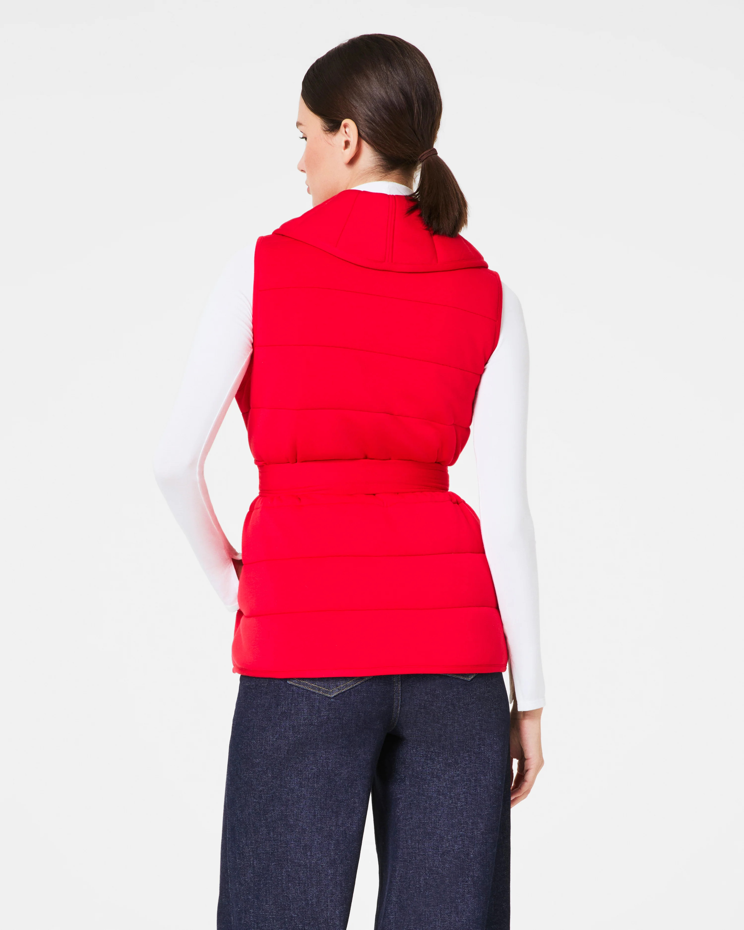 AirEssentials Puffy Vest with Shawl Collar | SPANX | Spanx