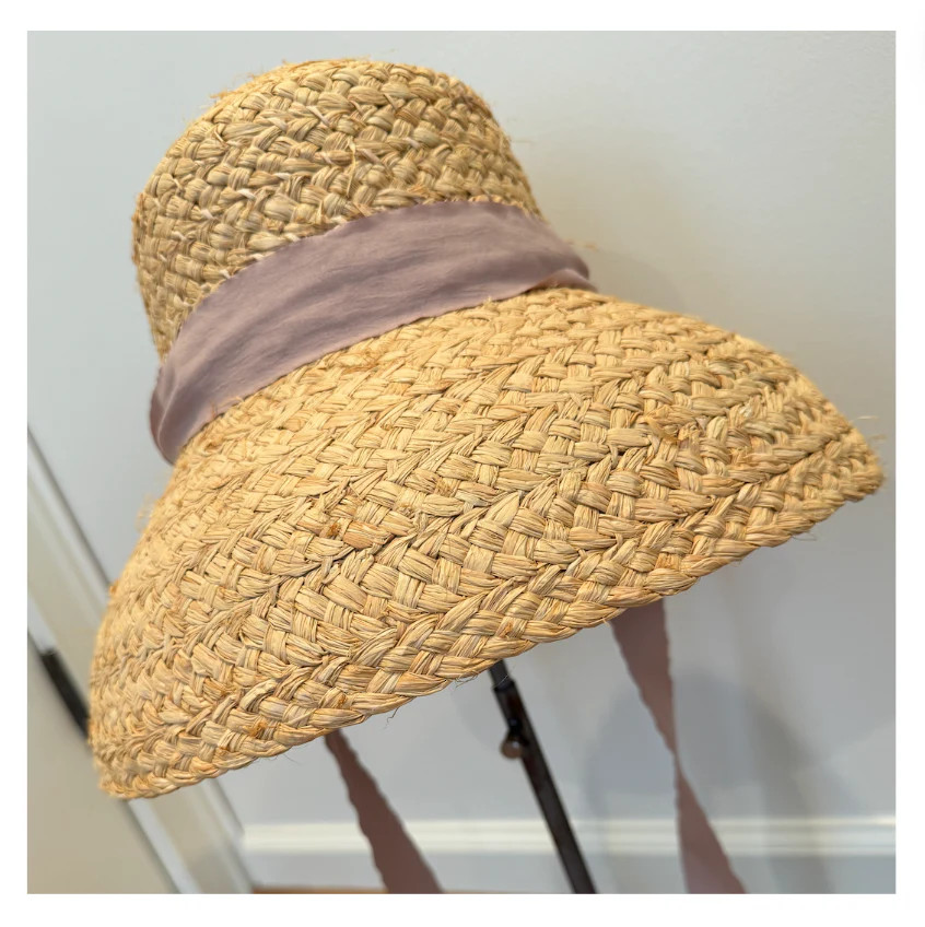 Raffia Straw Bucket Hat | Shop Bijou