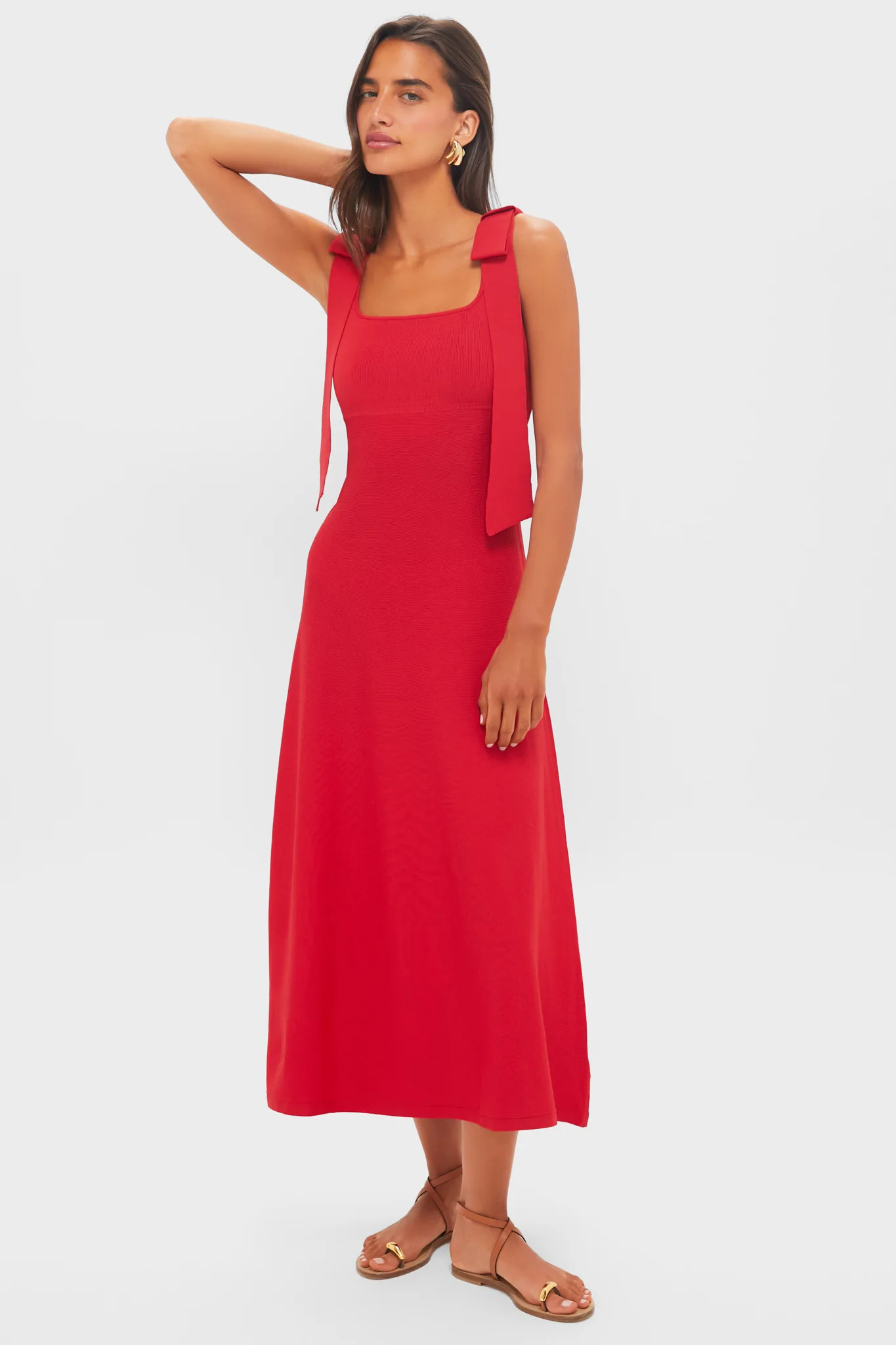 Red Everleigh Dress | Tuckernuck (US)