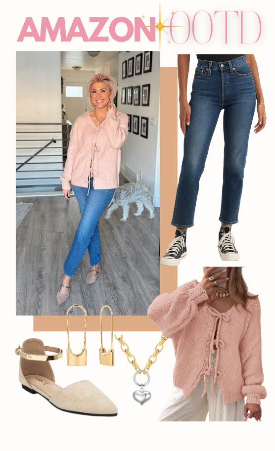 I'm loving this chic and comfy outfit! Perfect for this time of year. Pants: 29 Sweater: Small Shoes: TTS  

 #LTKootd #LTKSeasonal #LTKSaleAlert