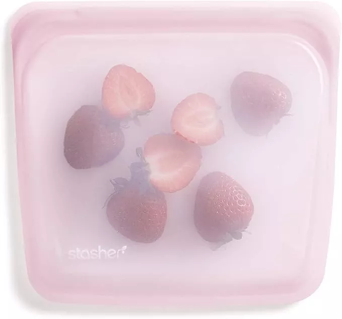 STORE&MORE BIO SHALLOW LEAK-PROOF FRIDGE/FREEZER/MICROWAVE CONTAINER L  Guzzini, col. Peach blossom pink