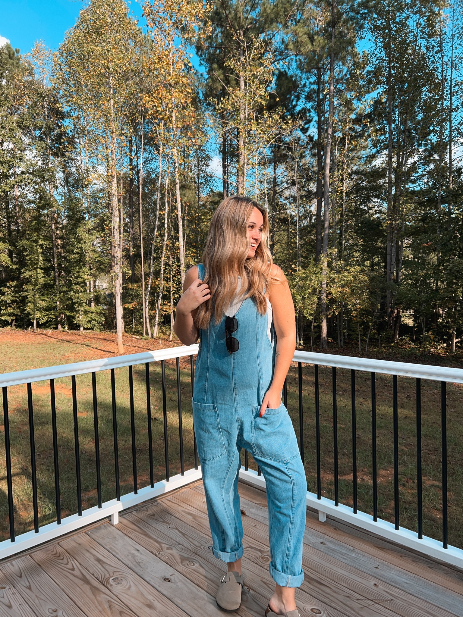 Warm day - fall outfit inspo - casual 

#LTKStyleTip
