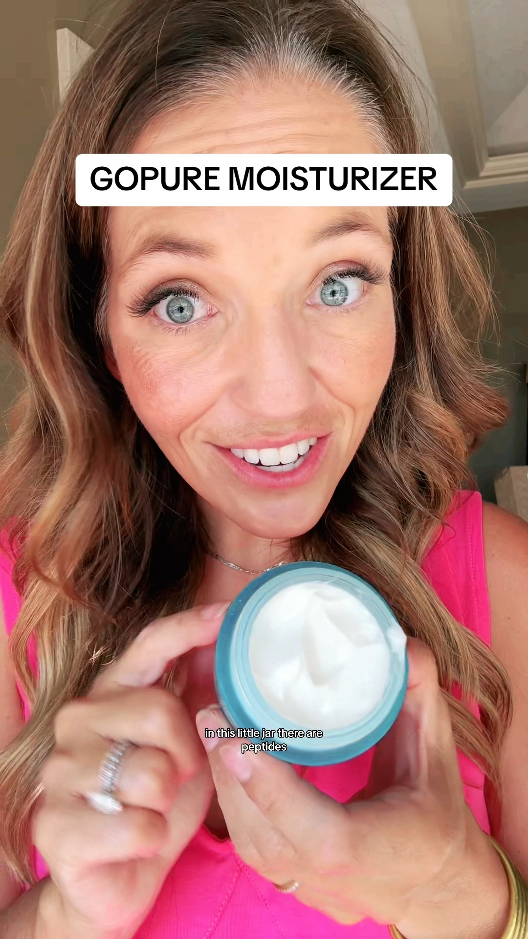 ✨Gopure anti-wrinkle moisturizer is nonstick, absorbs quickly and smells greatly ingredients include peptides, glycolic acid and niacinamide. @Gopure #gopure #antiwrinkle #moisturizer #bestselling #moisturizerviral #moisturizercream #moisturize 

#LTKVideo #LTKBeauty