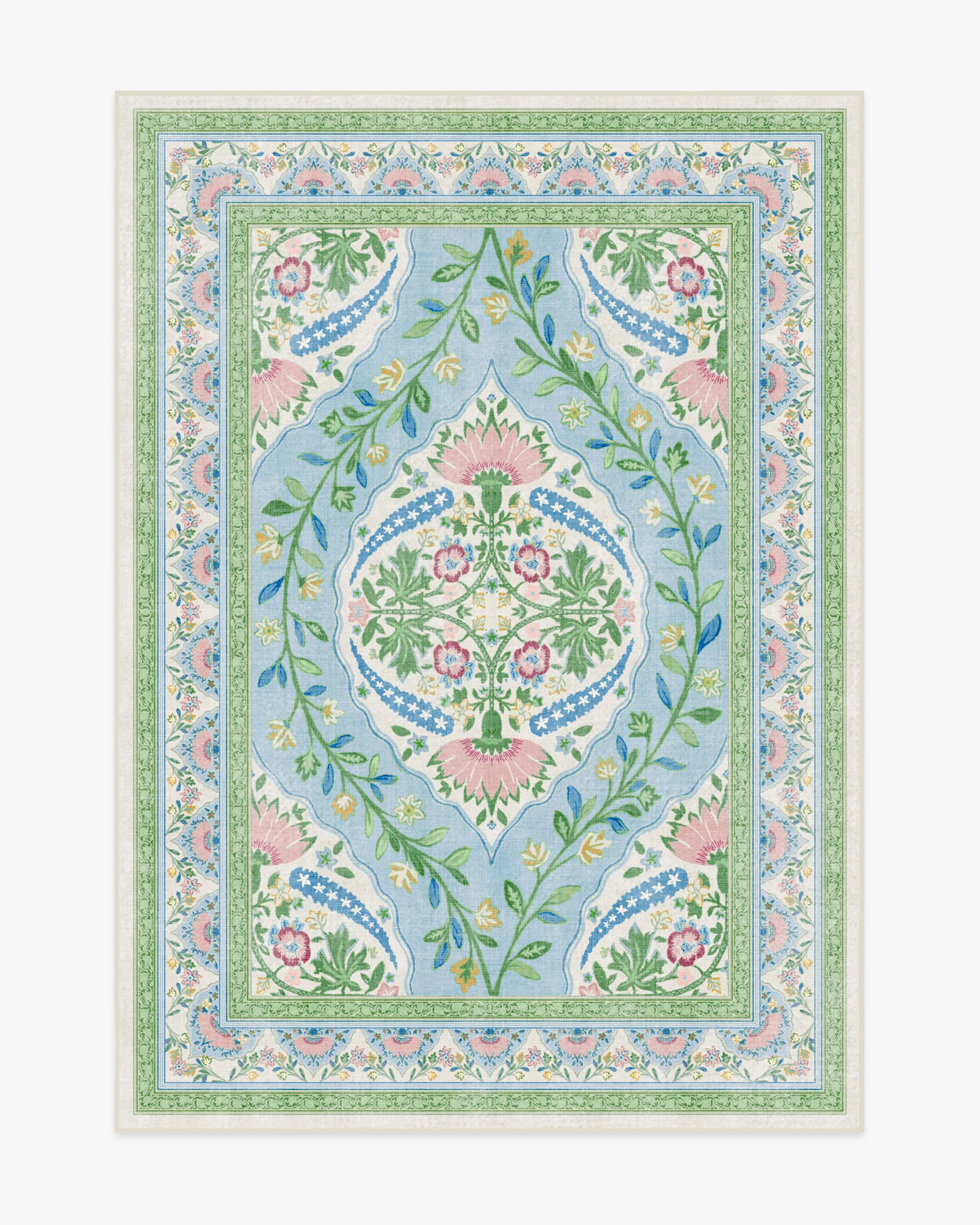 Skye Blue Multicolor Tufted Rug by Mrs. Alice | Ruggable | Ruggable