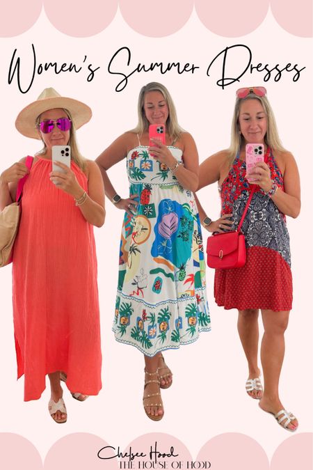 Sharing some of my favorite recent summer dress purchases! These are great for summer weddings, happy hours, date nights, pool days or just hanging around the house! 

#LTKOver40 #LTKSeasonal