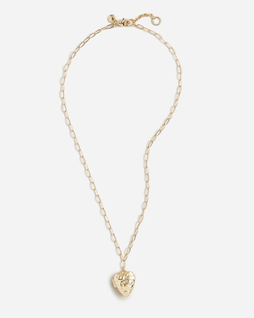 Girls' heart locket necklace | J.Crew US