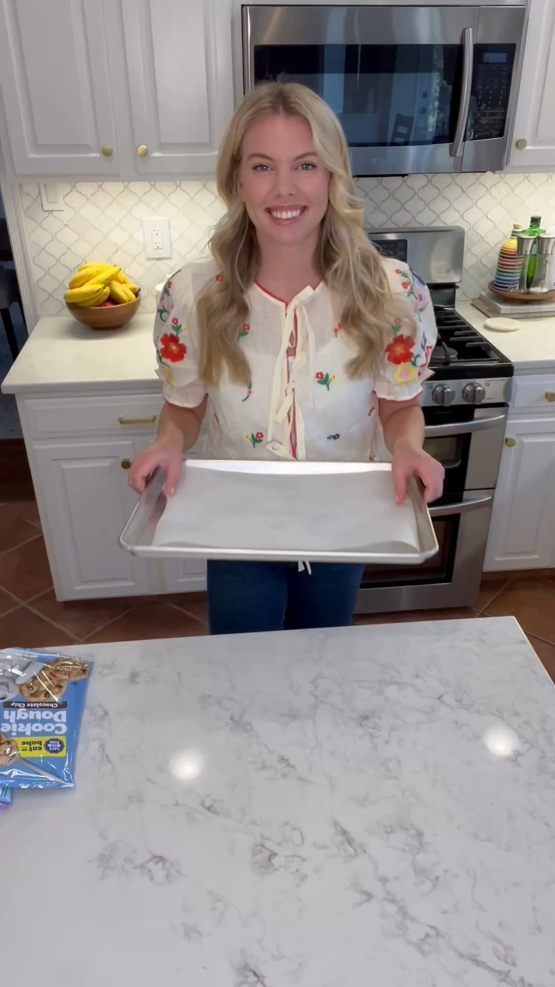 FLOWER TOP + CHOCOLATE CHIP COOKIES 🌸 🍪 

#LTKSpringSale #LTKSeasonal #LTKStyleTip