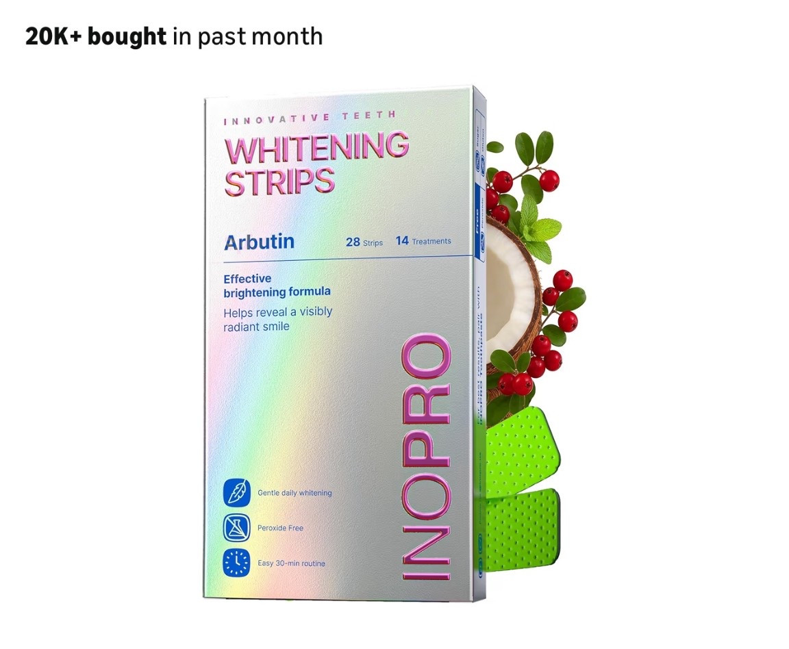 Enamel safe whitening strips included in spring Amazon sale! 