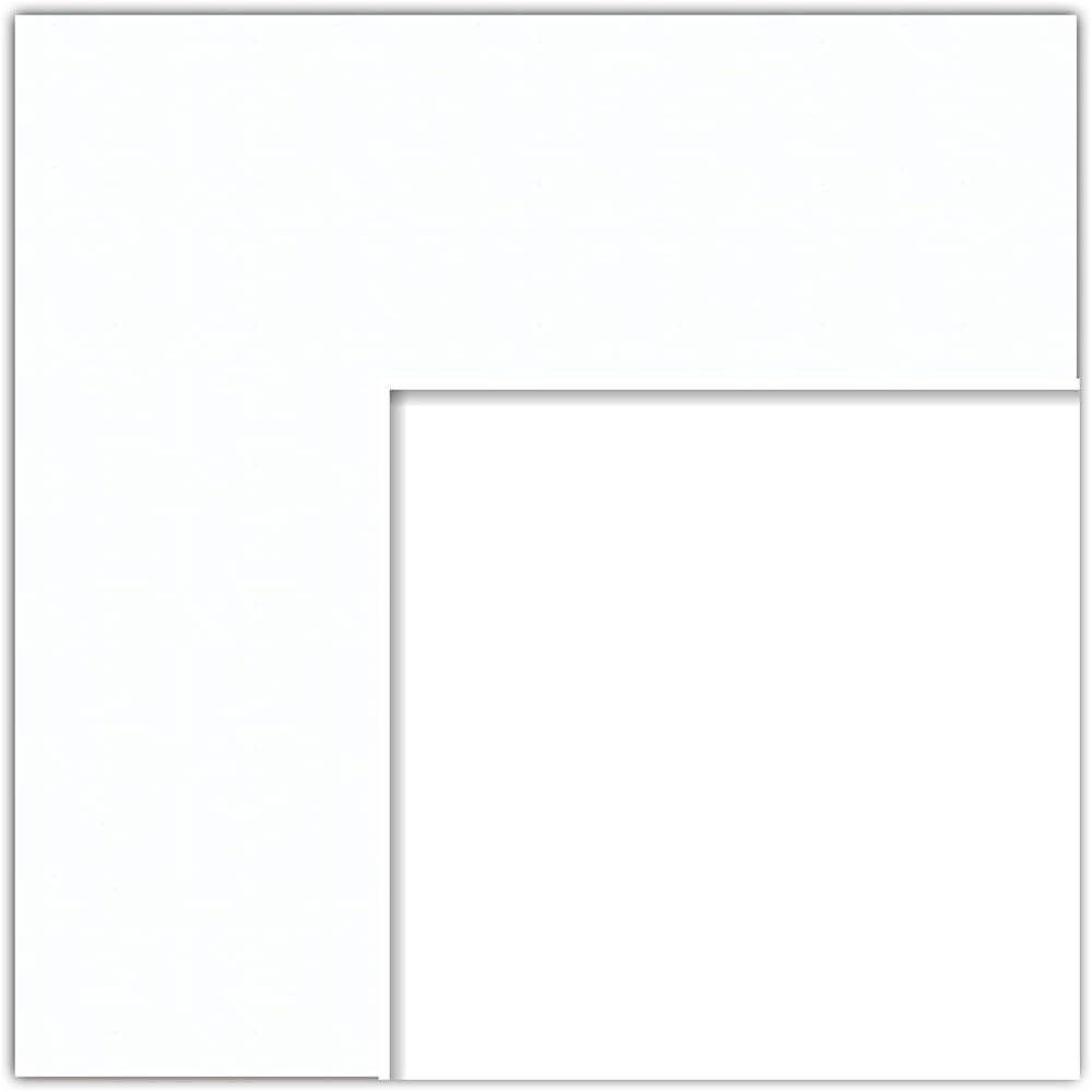 24x36 Smooth White / Super White Custom Mat for Picture Frame with 20x32 opening size (Mat Only, ... | Amazon (US)