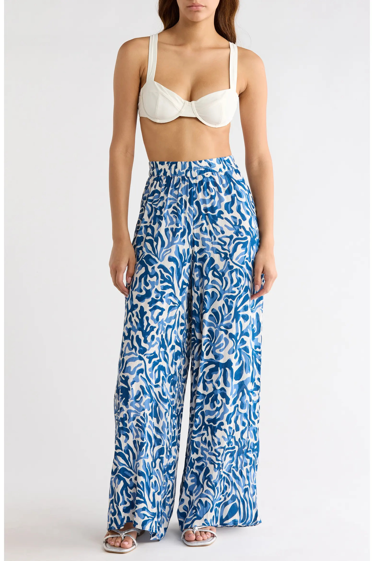 Print Wide Leg Pants (Women) | Nordstrom | Nordstrom