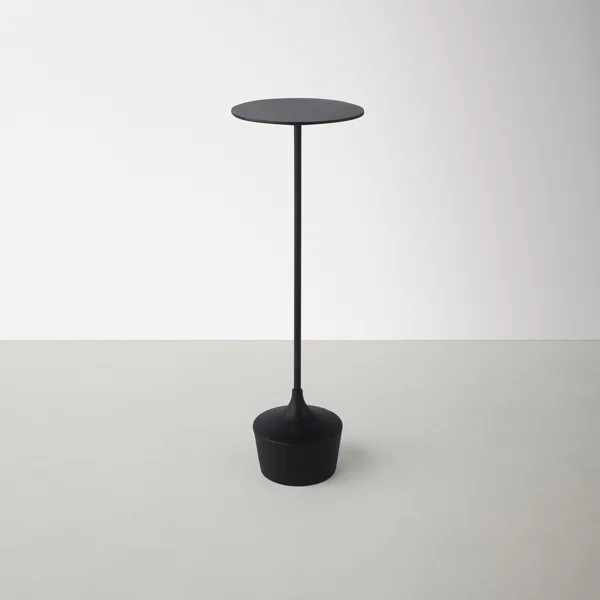 Walt Iron Pedestal End Table | Wayfair North America