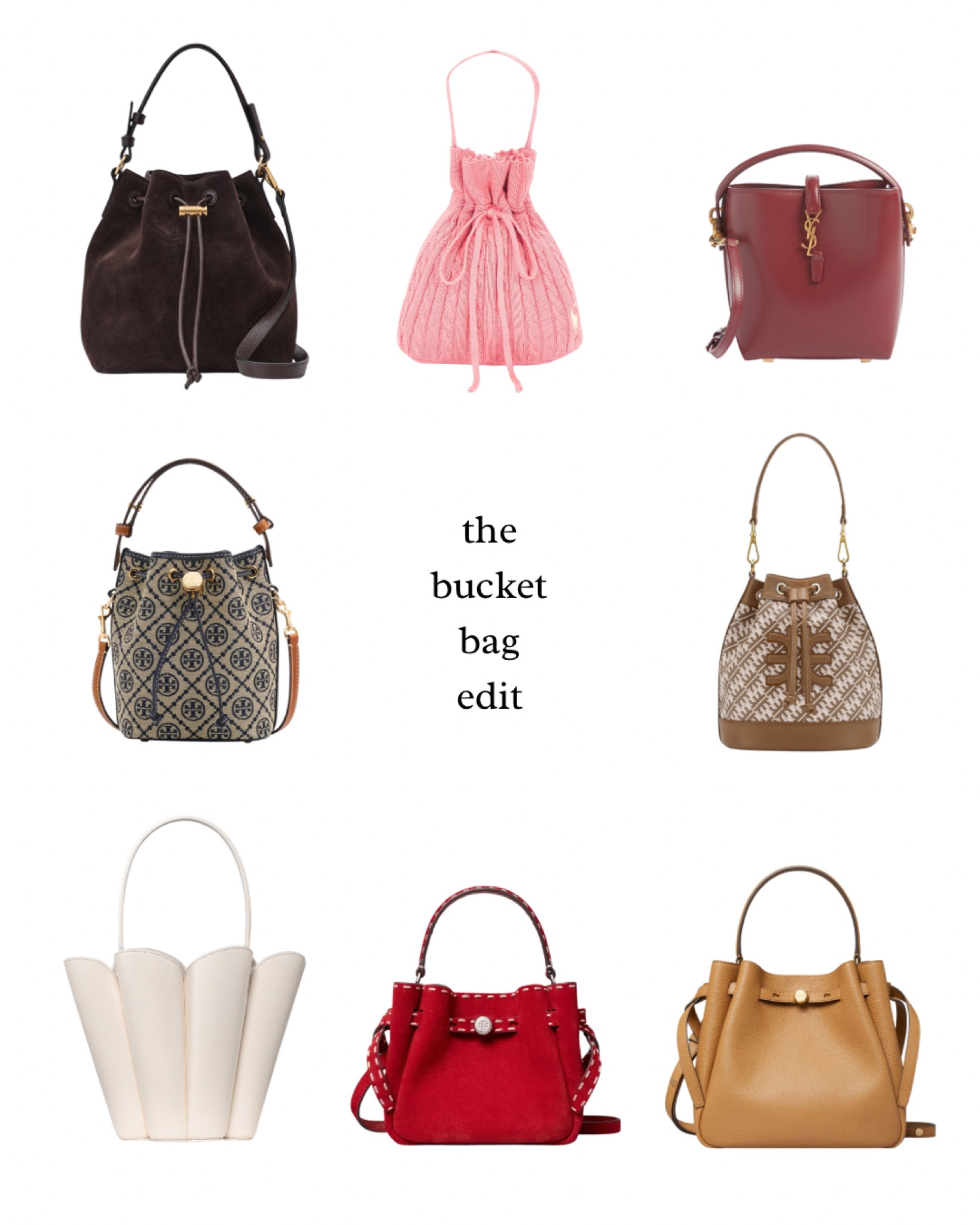 the bucket bag edit

picks for this season’s trendiest bag 

#LTKootd #LTKgrwm #LTKSaleAlert