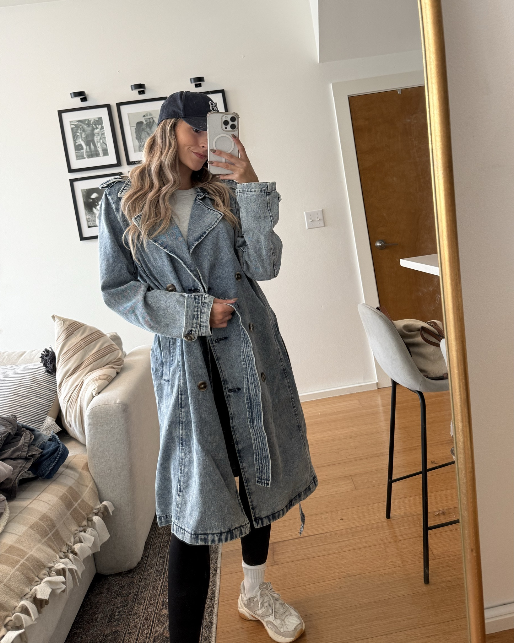 ALL THINGS DENIM | this trench coat good make any fit 👖🧵🫶🏼✨

#LTKWorkwear #LTKStyleTip #LTKFindsUnder50