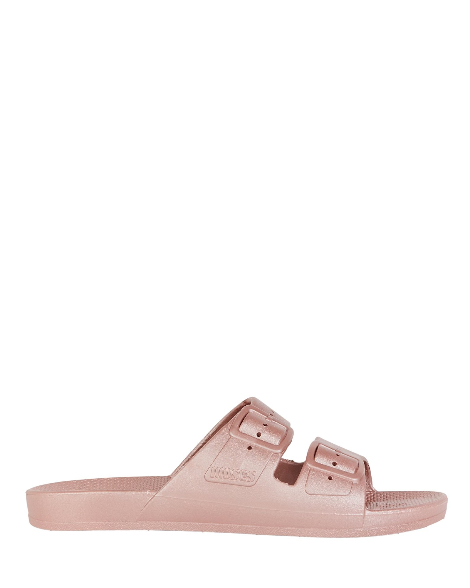 Freedom Moses Venus Moses Two Band Slide, Rose 9 | INTERMIX
