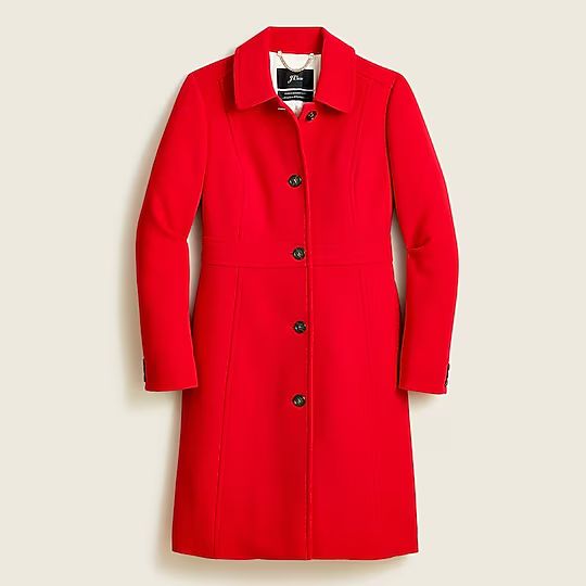 Classic lady day coat in Italian double-cloth wool with Thinsulate® | J.Crew US
