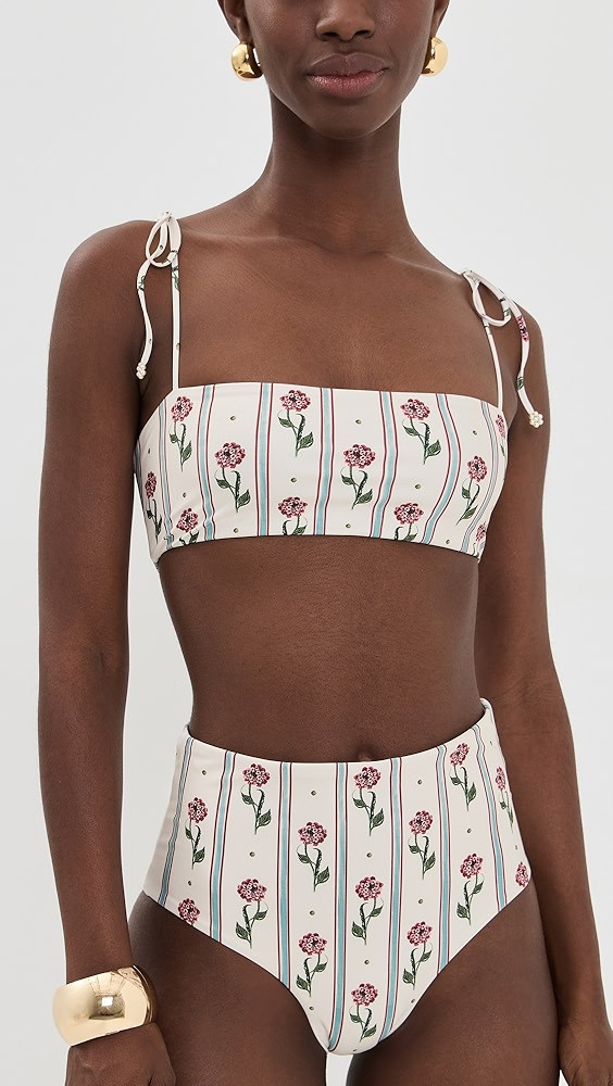 Primavera Quebrada Bikini Top | Shopbop