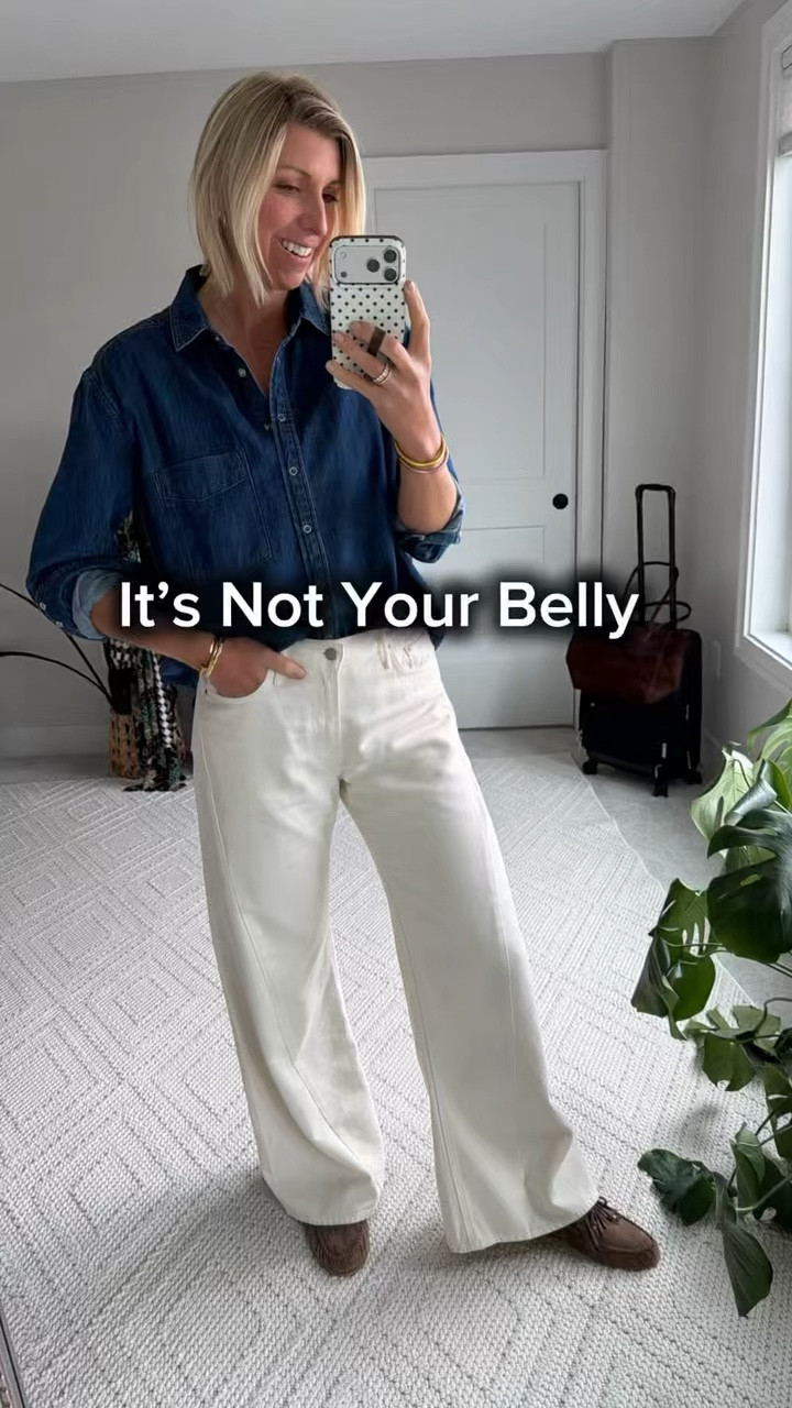 It’s not your belly—it’s your jeans.

If your tuck has been feeling “off” lately… it’s likely the fit, not your body.

The biggest shift I make with my clients over 40:
✨ Mid-rise (not high-rise) for a smoother waistline
✨ Size up 1–2 for zero digging
✨ Wide-leg silhouettes to create balance (instead of highlighting the midsection)

You don’t need to hide your body or give up tucking your tops—
you just need denim that works with your shape now.

These are my go-to styles that instantly create a more flattering waistline without squeezing or covering up.


#LTKOver40 #LTKSeasonal #LTKootd