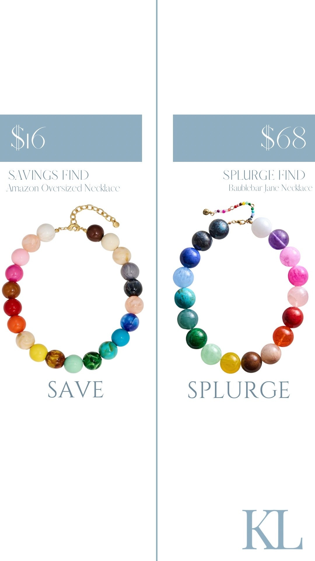 Haven’t done one of these in a while but this find is too good not to share. This is trend that I don’t wanna spend a fortune on so this dupe is GOLD! Enter the $50 less version of the viral Baublebar necklace. Purchased and LOVE! Snag it for less than $20 #baublebardupe #amazonfind #amazonfashion #amazondupe #trendy #fashion

#LTKmomlife #LTKSaleAlert
