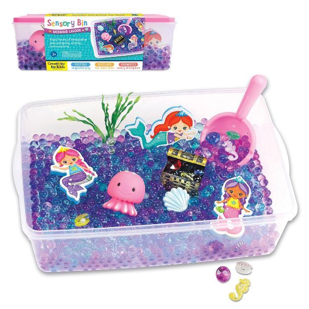 Mermaid Lagoon Sensory Bin Activity Kit - Creativity For Kids | Target