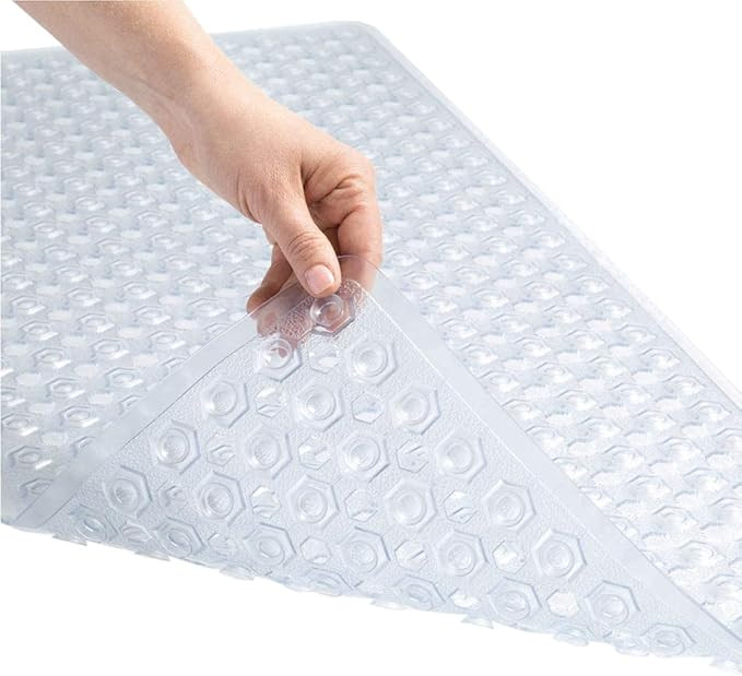 Gorilla Grip Patented Bath Tub and Shower Mat, 35x16, Machine Washable, Extra Large Bathtub Mats ... | Amazon (US)