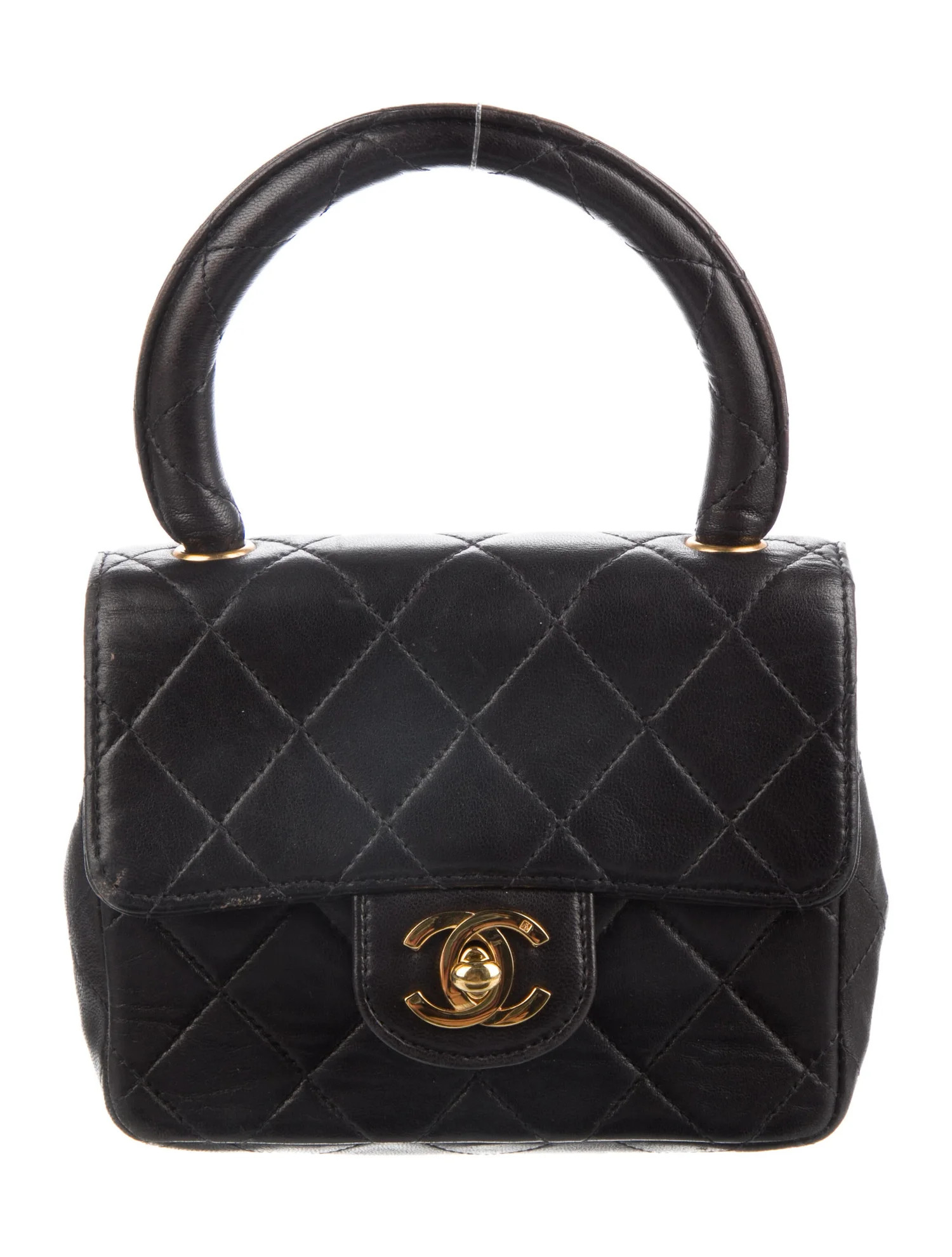 Vintage Mini Kelly Flap Handle Bag | The RealReal