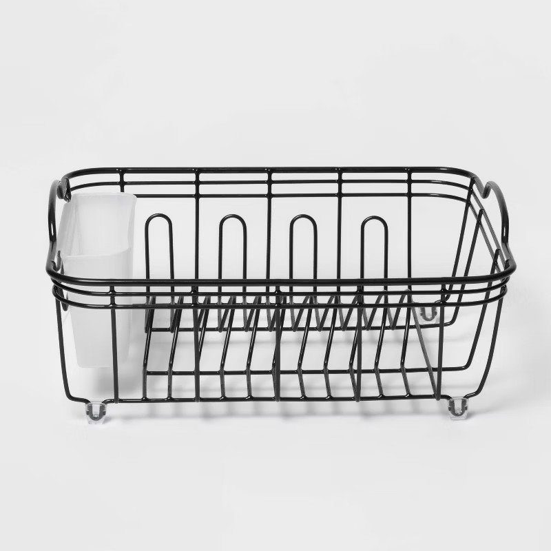 Steel Dish Drainer Black - Threshold™ | Target