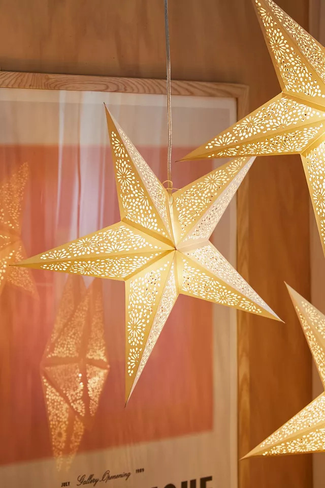 5-Point Star Paper Lantern | Urban Outfitters (US and RoW)