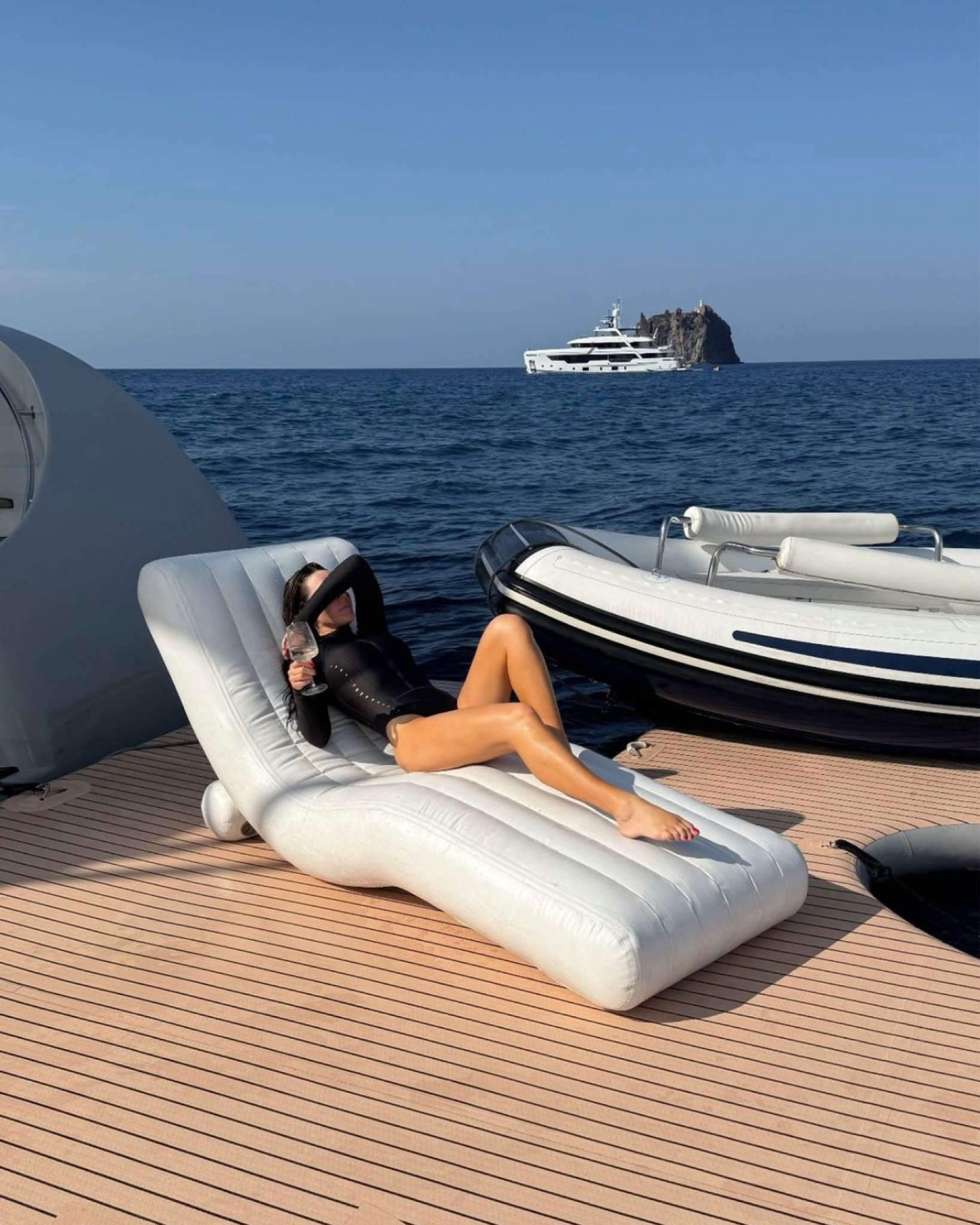 Boat day 🚢 Love this Gigi C one piece 