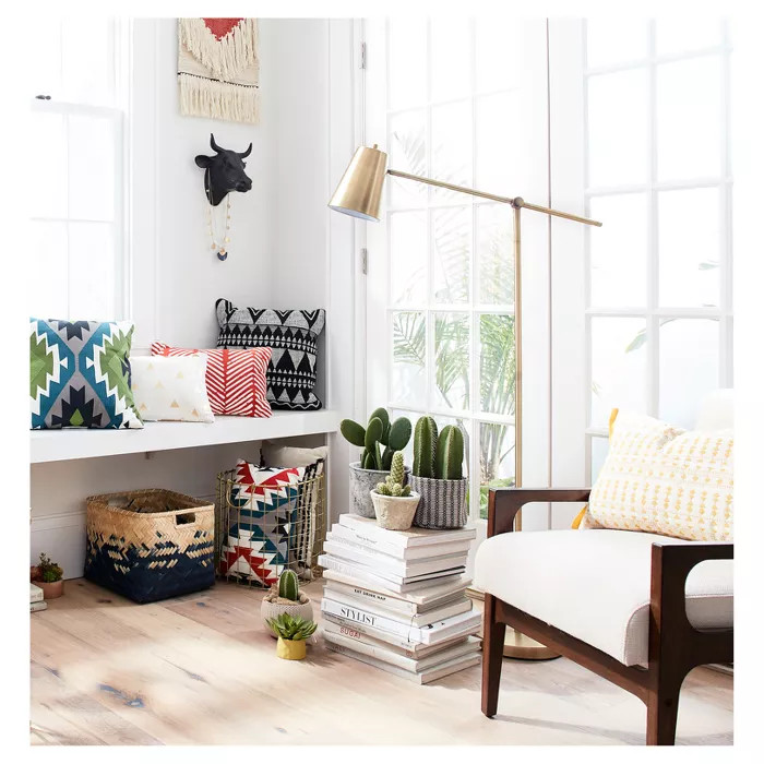 Cantilever Floor Lamp Brass - Project 62™ | Target