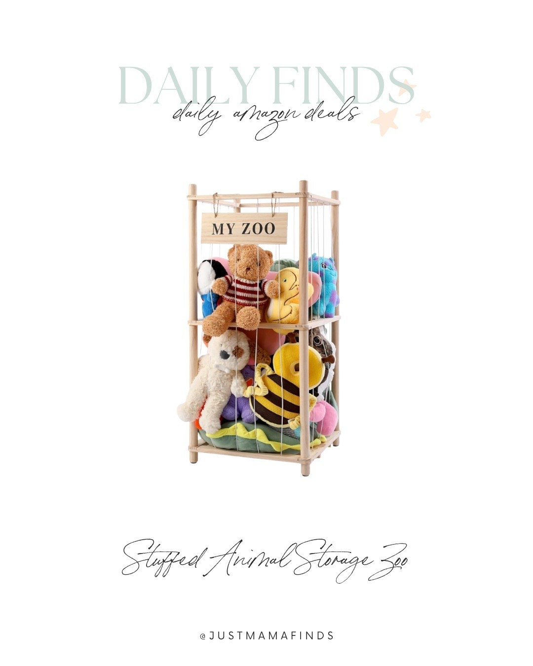 Amazon daily deals! Love this little zoo for stuffed animal storage 

#LTKSaleAlert #LTKU #LTKKids