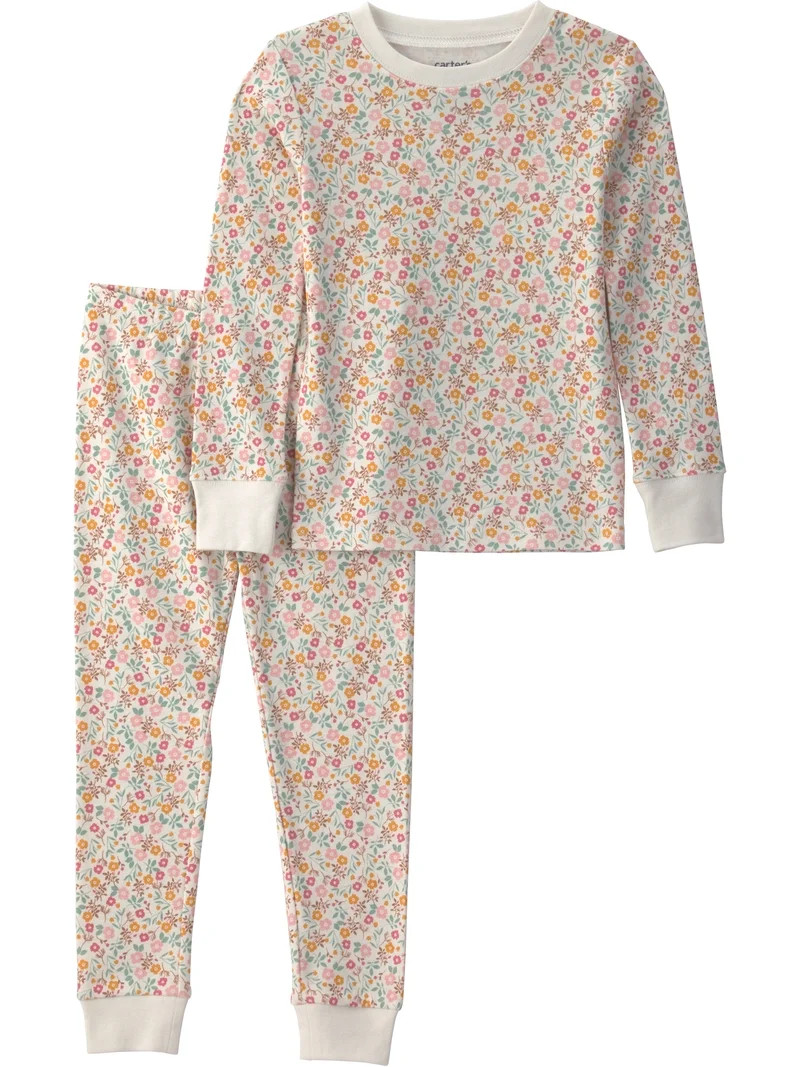 Carter's Child of Mine Baby and Toddler Pajama Set, 2-Piece, Sizes 12M-5T | Walmart (US)