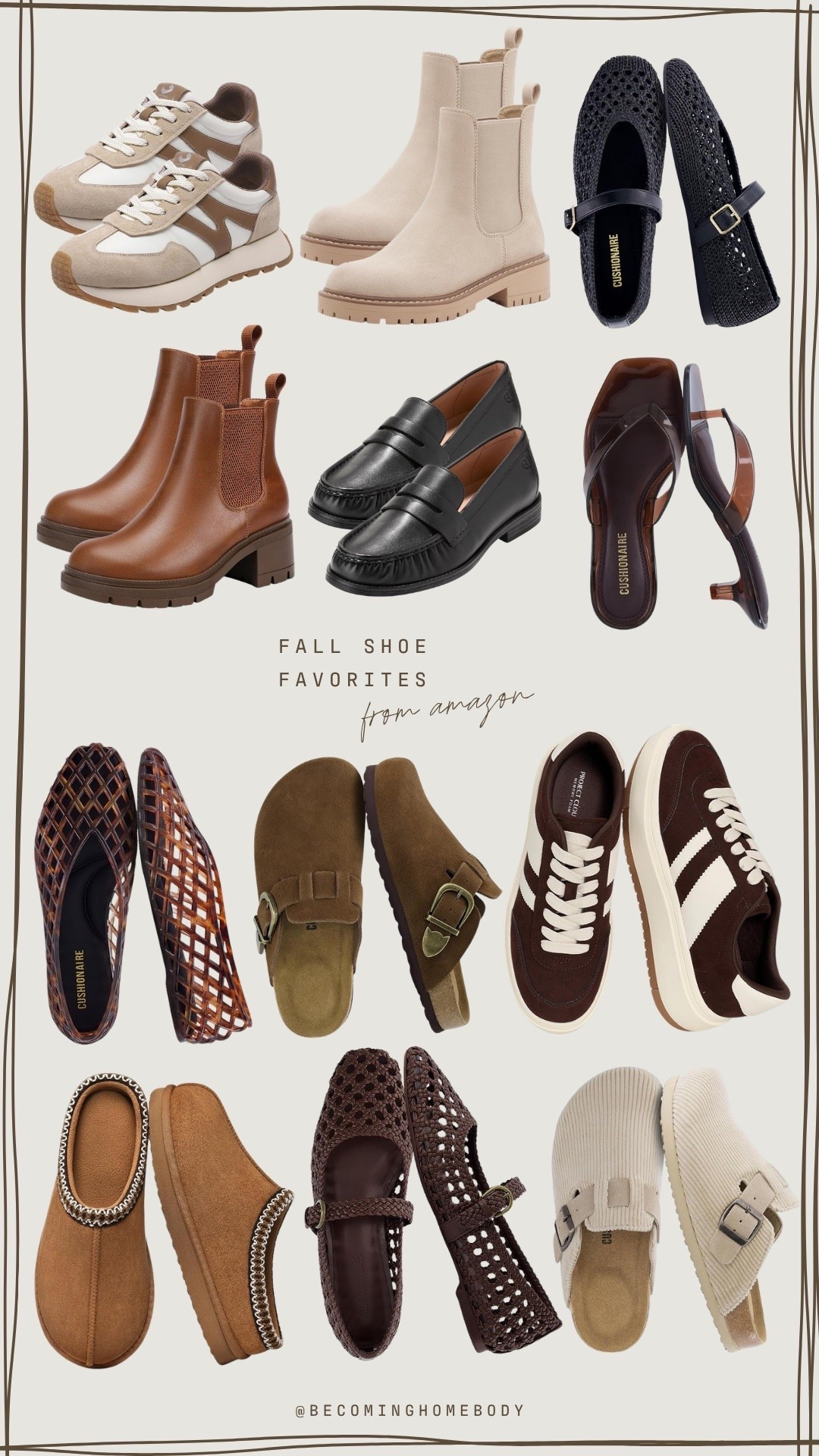Fall shoes from Amazon 🤎 Loving these fall sneakers, fall boots, and fall flats for a cozy autumn ootd. I can’t believe these are all Amazon fashion finds!

#LTKSeasonal #LTKootd #LTKgrwm