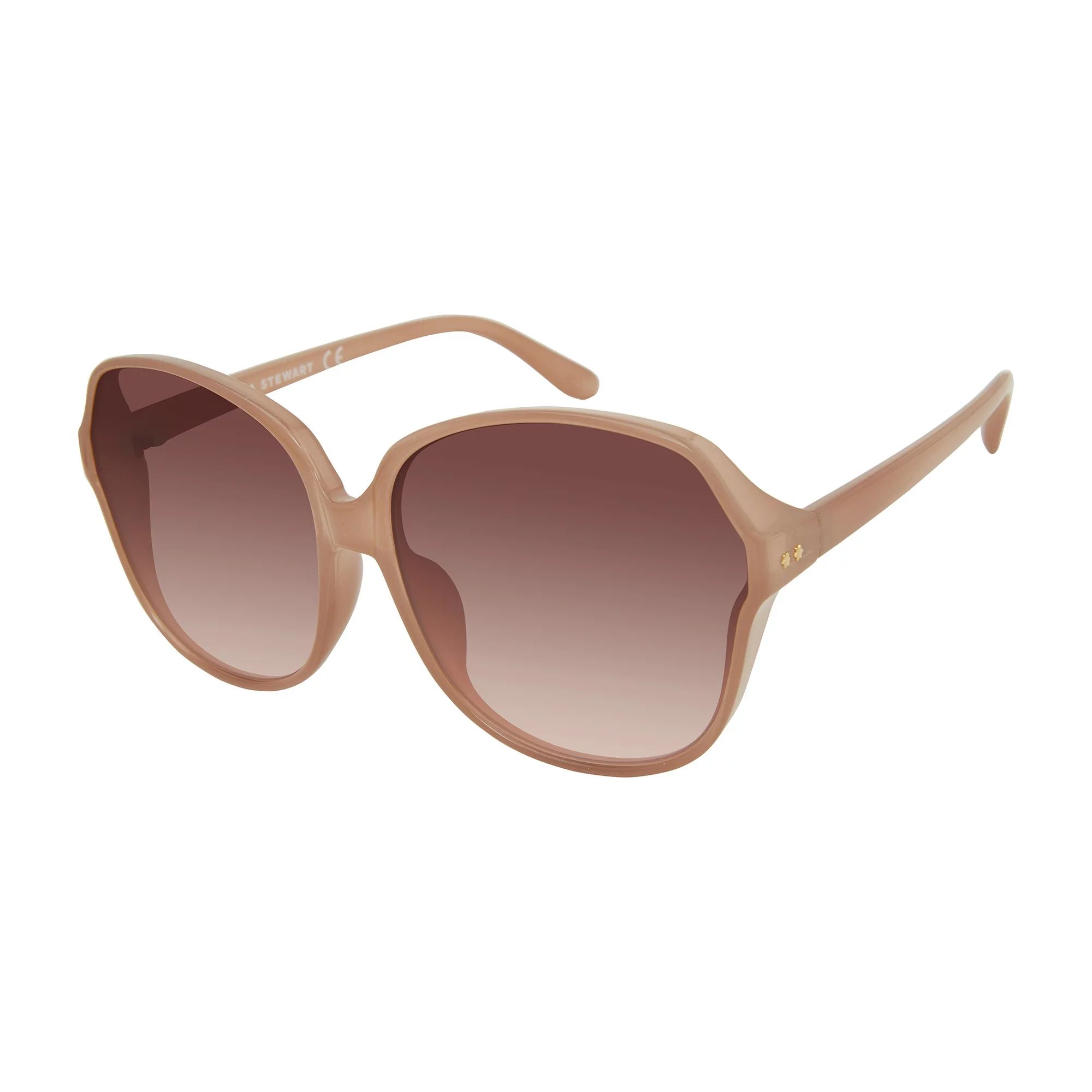 MARTHA STEWART Women's MS101 Oversized UV Protective Geometric Sunglasses | Timeless Modern Gifts... | Walmart (US)