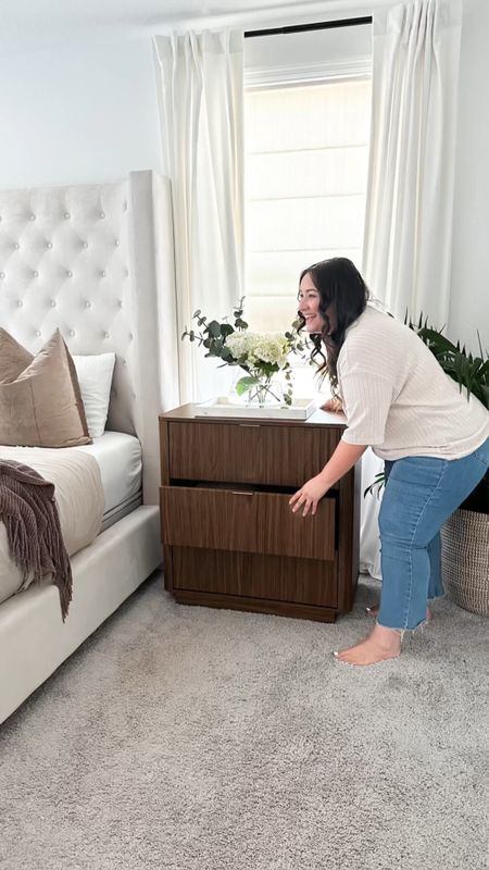 The prettiest dresser nightstands we just added to our master bedroom from Amazon! Linking the other 2 colors in comes in as well 🫶🏼

Use code 05OFFNAOMI to get a discount on your total purchase! 

Designer look for less, restoration hardware dupe

#LTKhome #LTKVideo