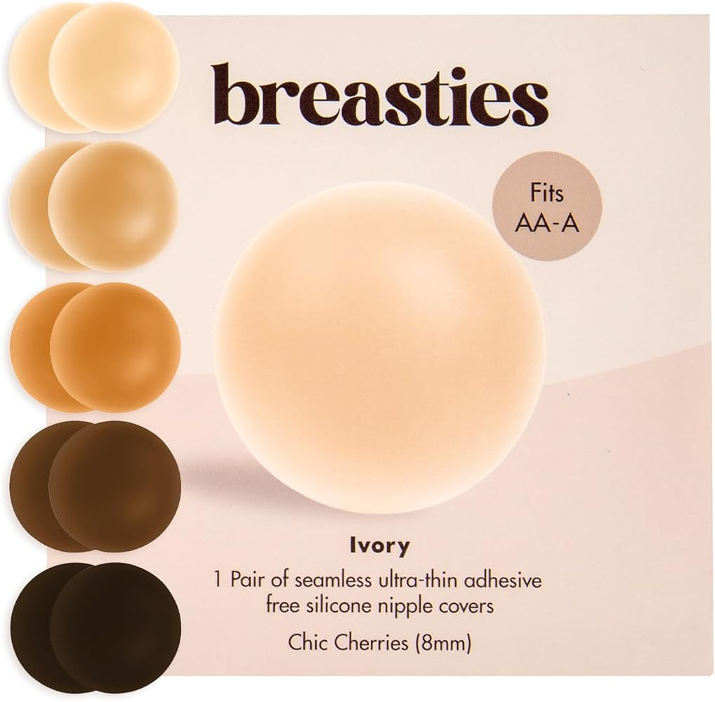 Nipple Cover - Adhesive-Free Silicone Nipple Pasties - Reusable Pasty Nipple Covers for Women wit... | Amazon (UK)
