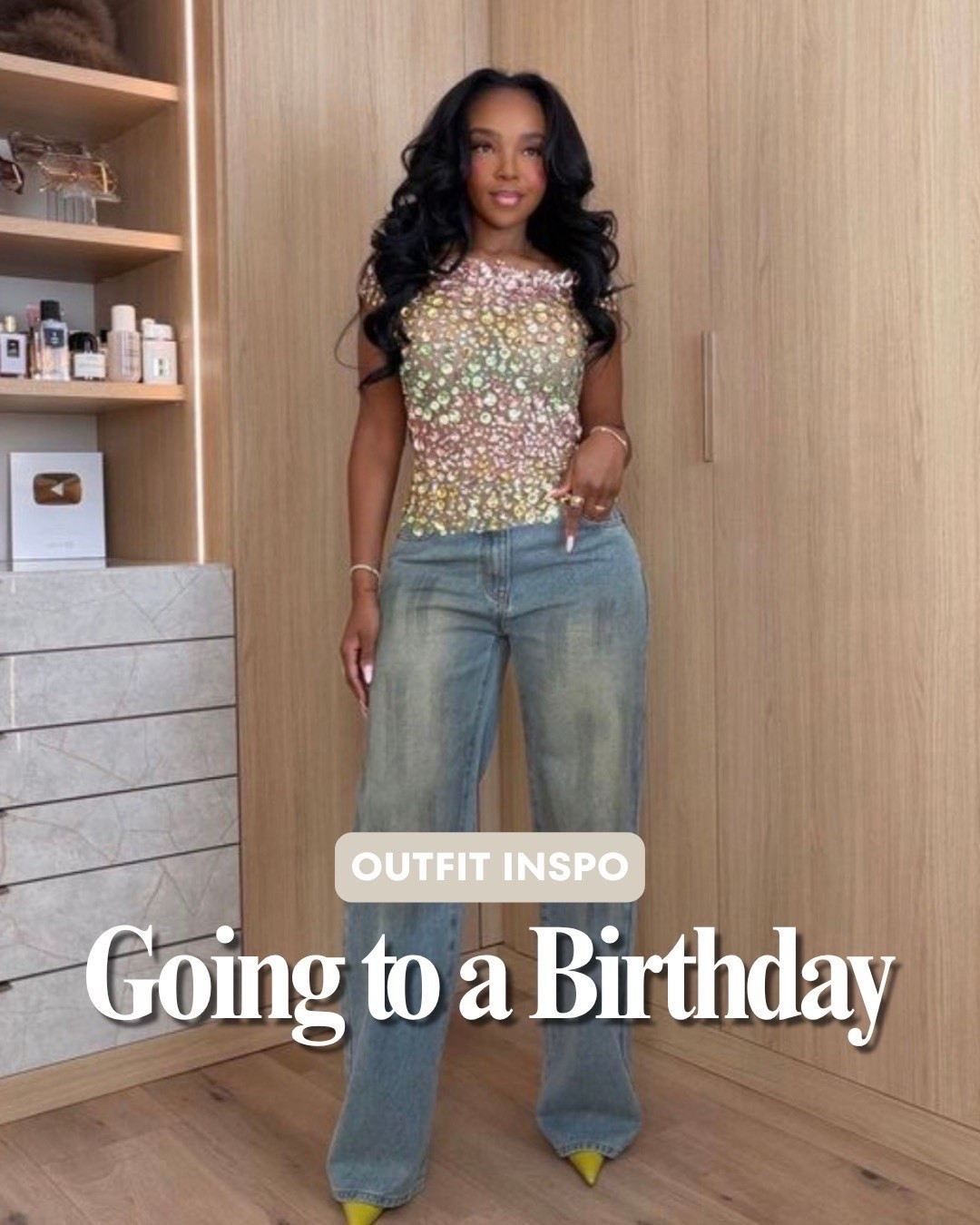 Looking for a way to stand out at a celebration, try pairing a mesh top with wide-leg pants for comfort and flair.

#LTKstorytime #LTKSeasonal #LTKootd