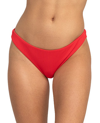Juniors' Love The Comber Ribbed Bikini Bottoms | Macy's Canada