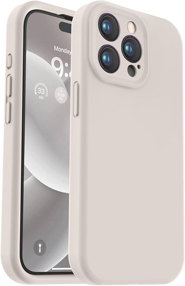 Vooii Compatible with iPhone 15 Pro Max Case, Upgraded Premium Silicone, [Camera Protection] [Sof... | Amazon (US)