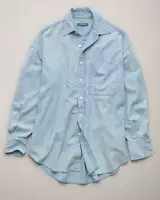 AE77 Premium Denim Boyfriend Shirt | Aerie