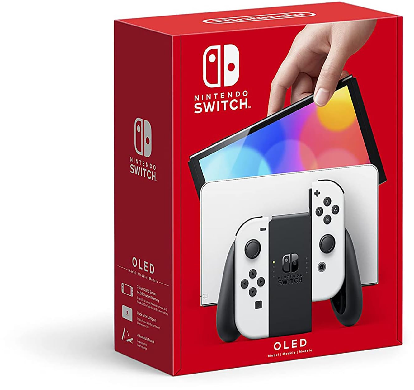 Nintendo Switch – OLED Model w/White Joy-Con | Amazon (US)