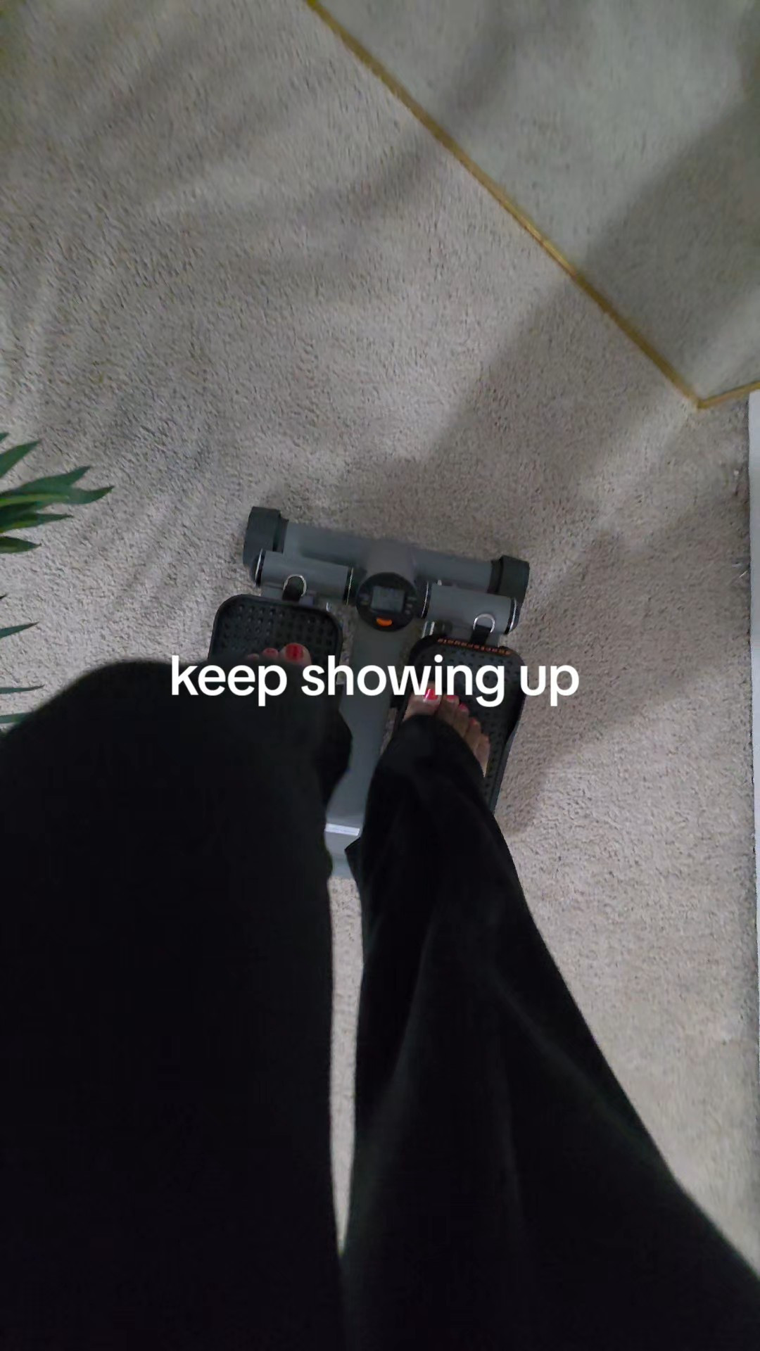 At home workout days are my favorite especially when it is cold outside.#workout #homegym 

#LTKHome #LTKfitnessgoals