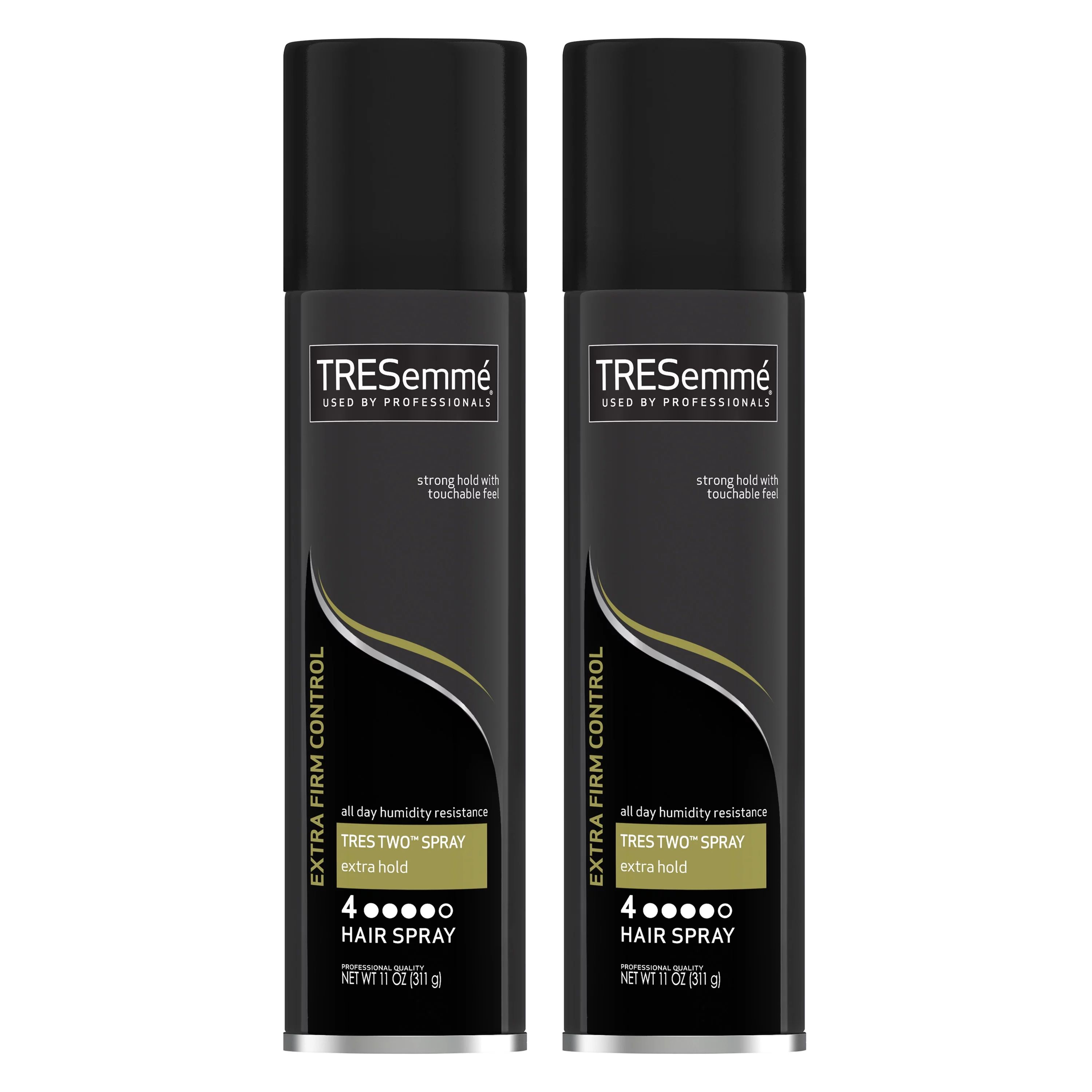 Tresemme Frizz Control Hair Spray, Extra Hold Humidity Resistant for All Hair Types, 11 oz 2 Coun... | Walmart (US)