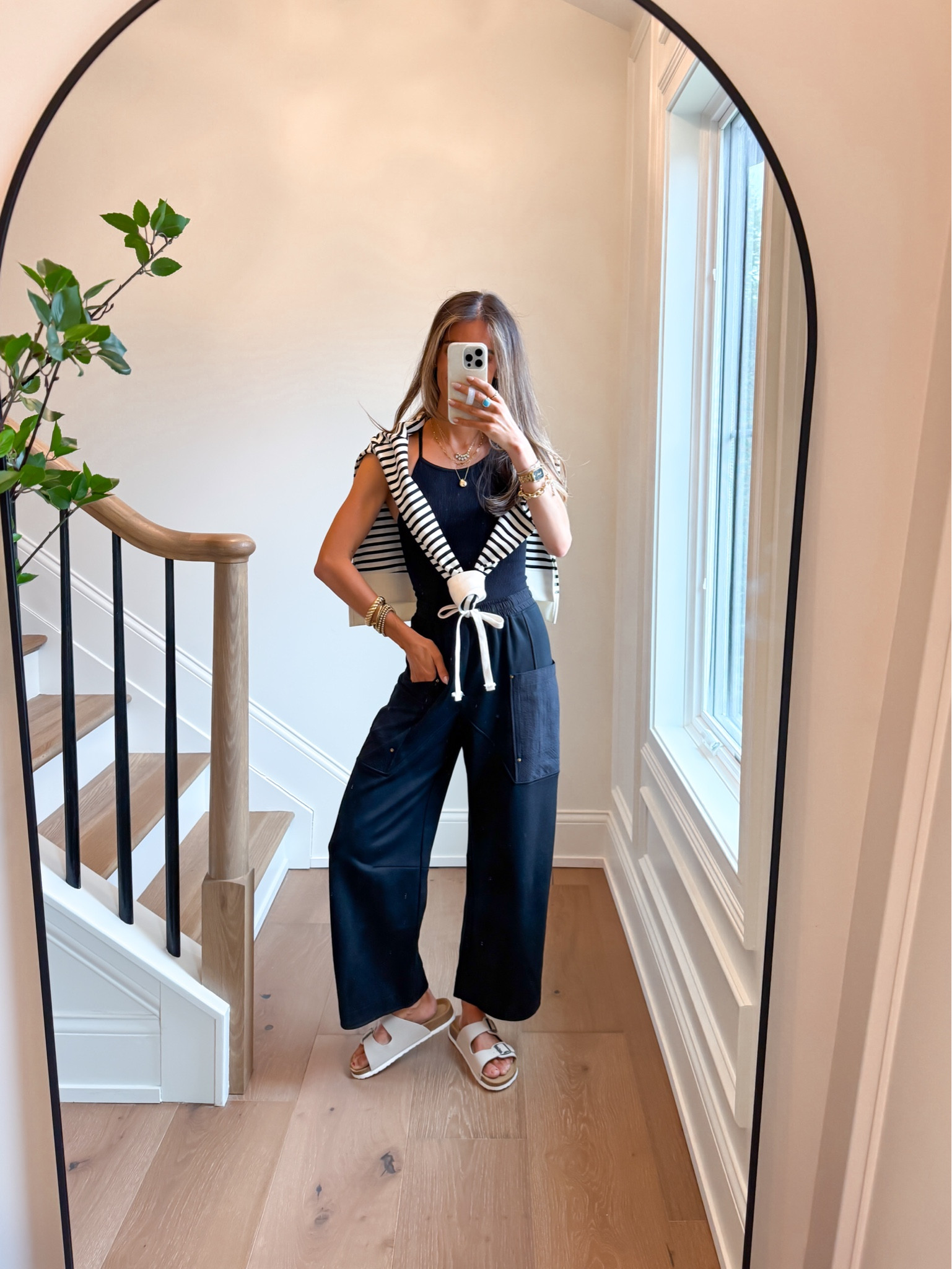 Wearing a small top and pants 

#LTKFindsUnder50 #LTKootd #LTKFindsUnder100